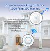 Wireless Long-Distance Home Doorbell with Waterproof Remote Control and Call Button for Elderly - No Wiring Needed