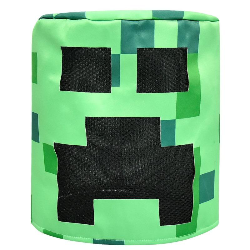 Kids Boys Girls Creeper Long Sleeves Jumpsuit Mask Headgear Sets Halloween Cosplay Costumes Role Play Outfit