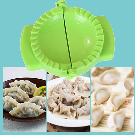 3Pcs/Set Dumpling Cutter Labor-Saving Anti-Corrosion Plastic Handmade Dumpling Press Tool Kitchen Gadget