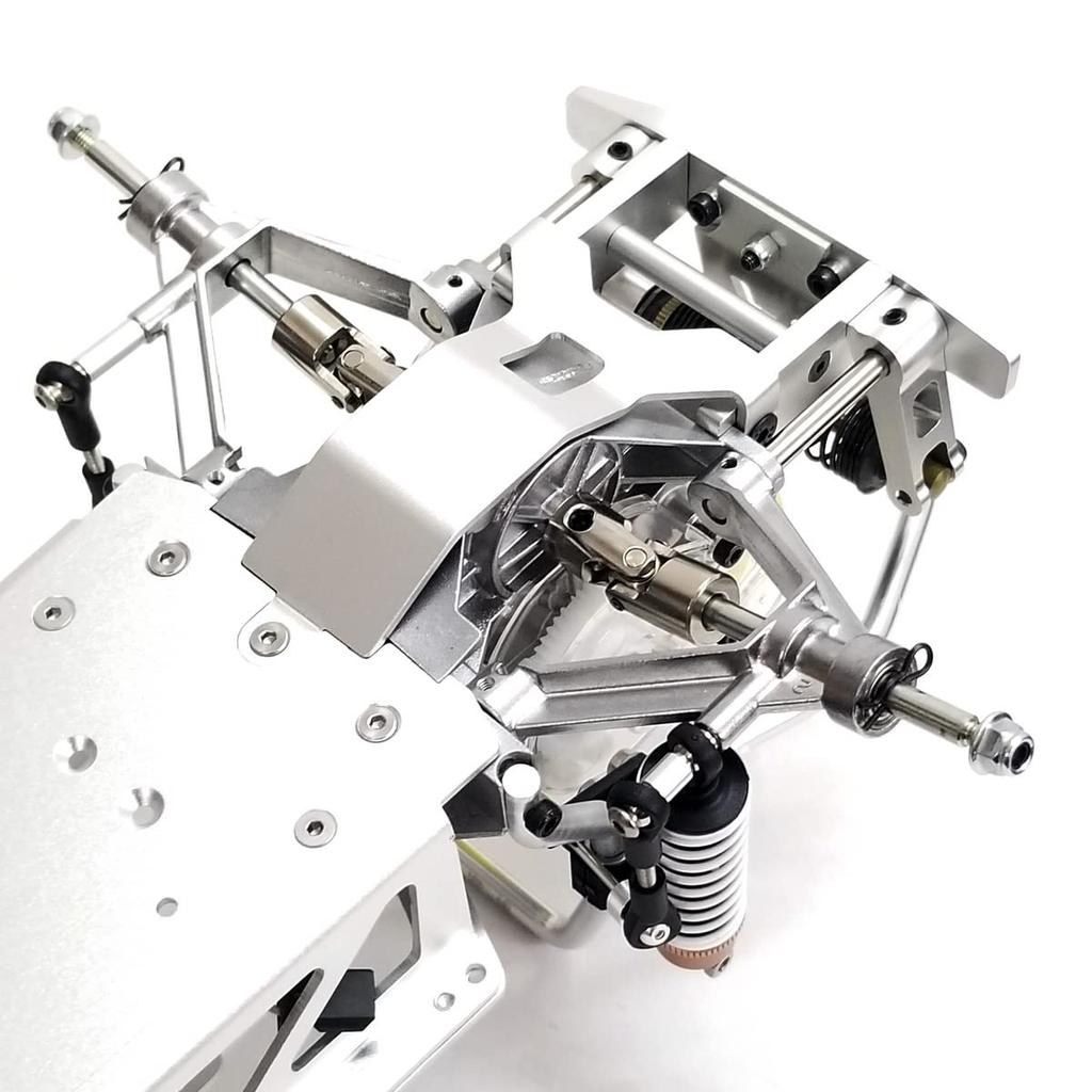 KF RC Aluminum Gearbox Protective Shell for Tamiya 110 Volkswagen Off-RoaderFighting BuggyBuggy Champ (Aluminum Alloy Chassis Only)