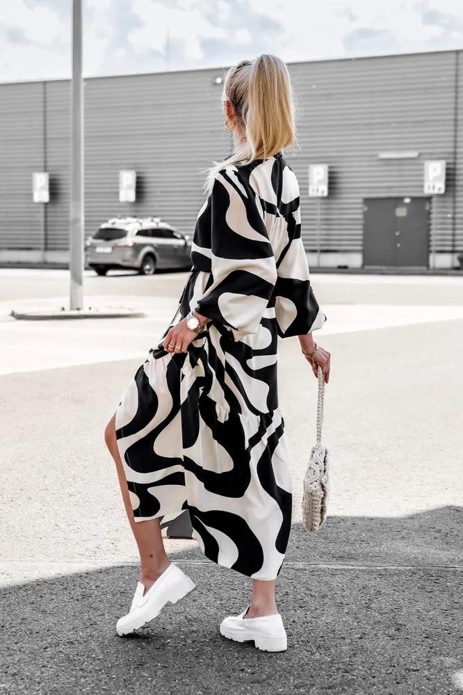 Beach Dress With Slim Waist And Seaside Holiday Dress