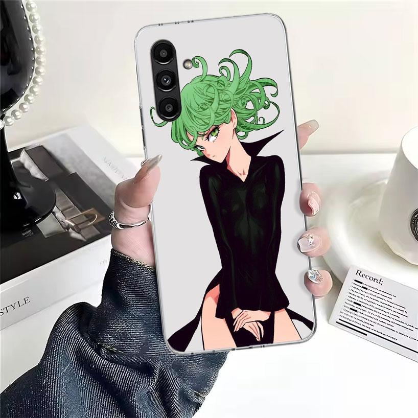 One P-Punch-Man Tatsumaki Phone Case For Samsung Galaxy A13 A14 A15 A16 A17 A53 A54 A55 A56 A57 A33 A34 A35 A36 A37 A23 A24 A25
