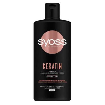 Syoss Kératine ChampU Cabello Encrespado y Seco 440ml