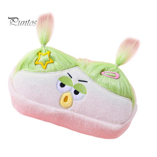 

Сделай сам пенал коробка органайзер длинные волосы кукольный дизайн большой емкости застежка-молния ручка маркер держатель для инструментов для рисования бежевый