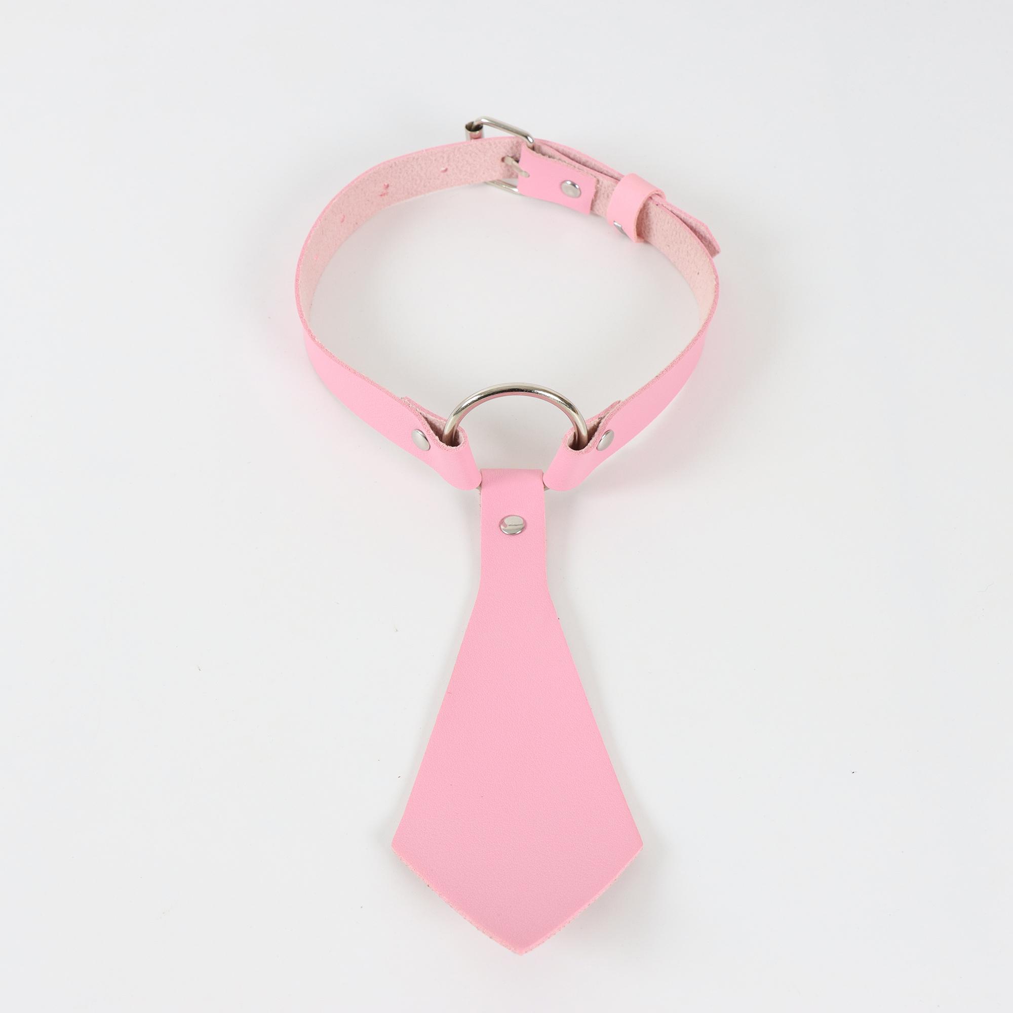 

Ошейник из ПУ кожи, Личность, Преувеличенный, Темный готический, Ретро, Ошейник на шею, Панк-стиль, Аксессуары для одежды, Аксессуары для галстука розовый