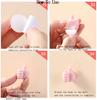 10pcs Silicone Thumb Wall Hook Multi-function Self-Adhesive Cable Clips Cable Organizer Clips Key Hanger Creative In Office Home