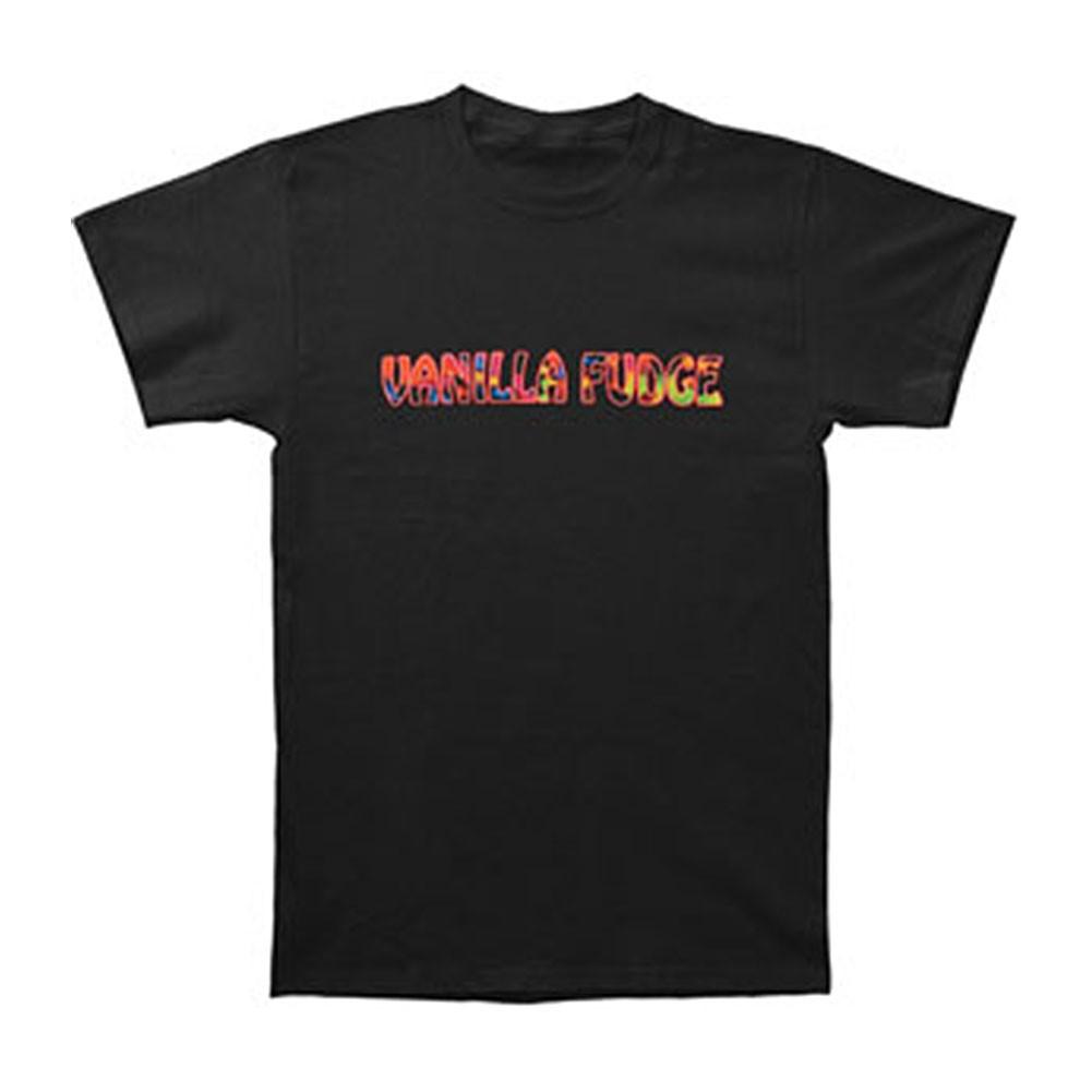 Men s Vanilla Fudge Color Logo T-shirt Medium Black S