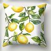 Lemon Pillow Covers Fresh Fruit Designs Holiday Sofa Home Room Office Living Decor Single Sided Printing Summer Kitchen Cushion
