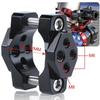 Motorcycles Handlebar Bumper Mount Brackets Clamp For LED Spot Fog Light Spotlight Fog Light Aluminum Metal Accessory 17-32mm