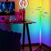 Bluetooth APP Control RGB Floor Lamp Color Changing LED Floor Lamp  For Bedroom Living Room