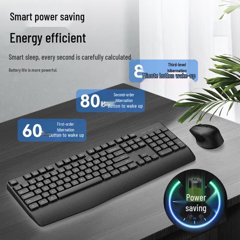 SooPii BK19P Wireless Keyboard Mouse Set