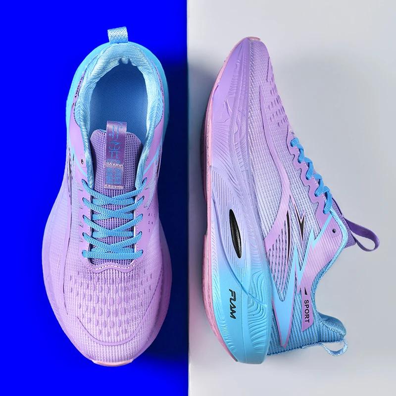 

Lightweight Athletic Walking Shoes For Men High Quality Sport Basketball Running Sneakers Men s Shoes Comfy Outdoor Women Shoes 34 фиолетовый