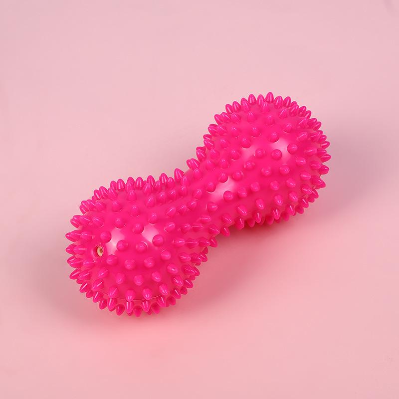 PVC Peanut Foam Roller & Massage Ball Set for Neck, Shoulders, and Soles 16x8