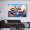 Weltkrieg Hawker Hurricane Flugzeug Poster Drucke Leinwand Malerei Spitfire Formation Wandkunst Bilder für Wohnzimmer Dekor