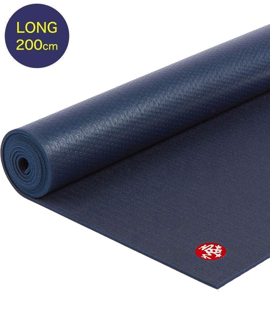 Manduka PROlite Yoga Long Authentic Japanese Midnight Mat, (200cm/5mm), Product,
