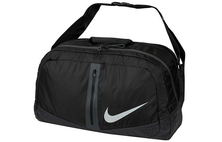 Nike Large Capacity Polyester Luggage Bag, Handbag, Shoulder Bag, Crossbody Bag, Gym Bag Regular Unisex Black CN0229-045