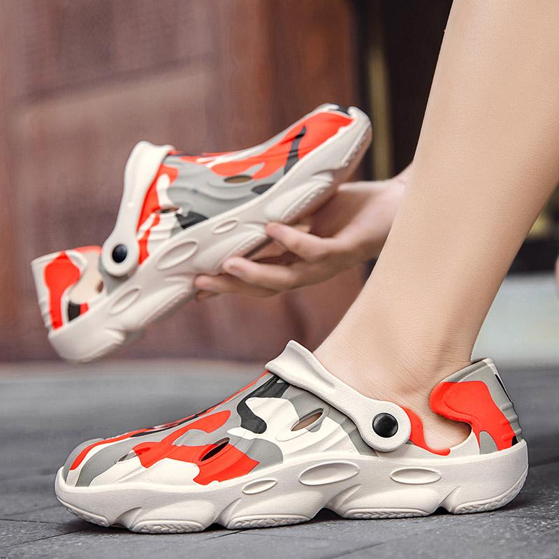 2022 Beach Sandals Eva Summer Garden Clogs Men Fashion Fishing Sandals Men Sandal Outdoor Sports Slippers Big Size 47 48