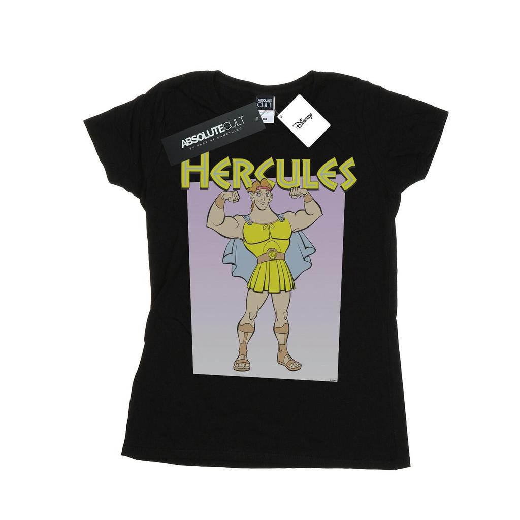 Disney Womens/Ladies Hercules Muscles Cotton T-Shirt
