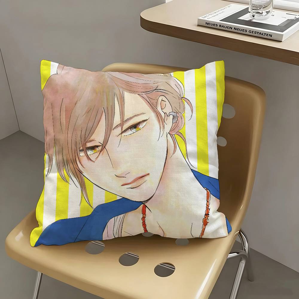 1pc Anime Ikoku Nikki Pillow Case Fashion Square Pillowcase Bedroom Sofa Room Ins Decoration Leisure