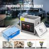 Ultrasonic Cleaner with Digital Timer & Heater, Professional Ultra Sonic Jewelry Cleaner, Stainless Steel Heated Cleaning Machine for Glasses Watch