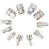 Stainless Steel G3/8 Pipe G1/2 High-pressure Water Gun Quick Connector