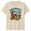 Santas Beach Day TShirt Christmas In July Christmas Gift For Him And Her