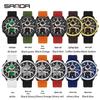 Sanda Electronic Sports Watch: Luminous, Waterproof, with Timer, Alarm, and Large Dial for Students and Men