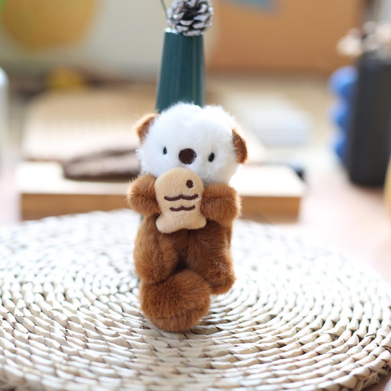 Adorable Otter Plush Keychain Soft And Huggable Short Plush Material