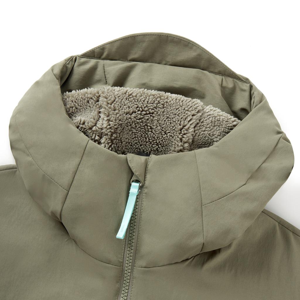 adidas Fleece Letter Hoodie Oversized Long Sleeve Jacket Unisex Jacket Green JL8280