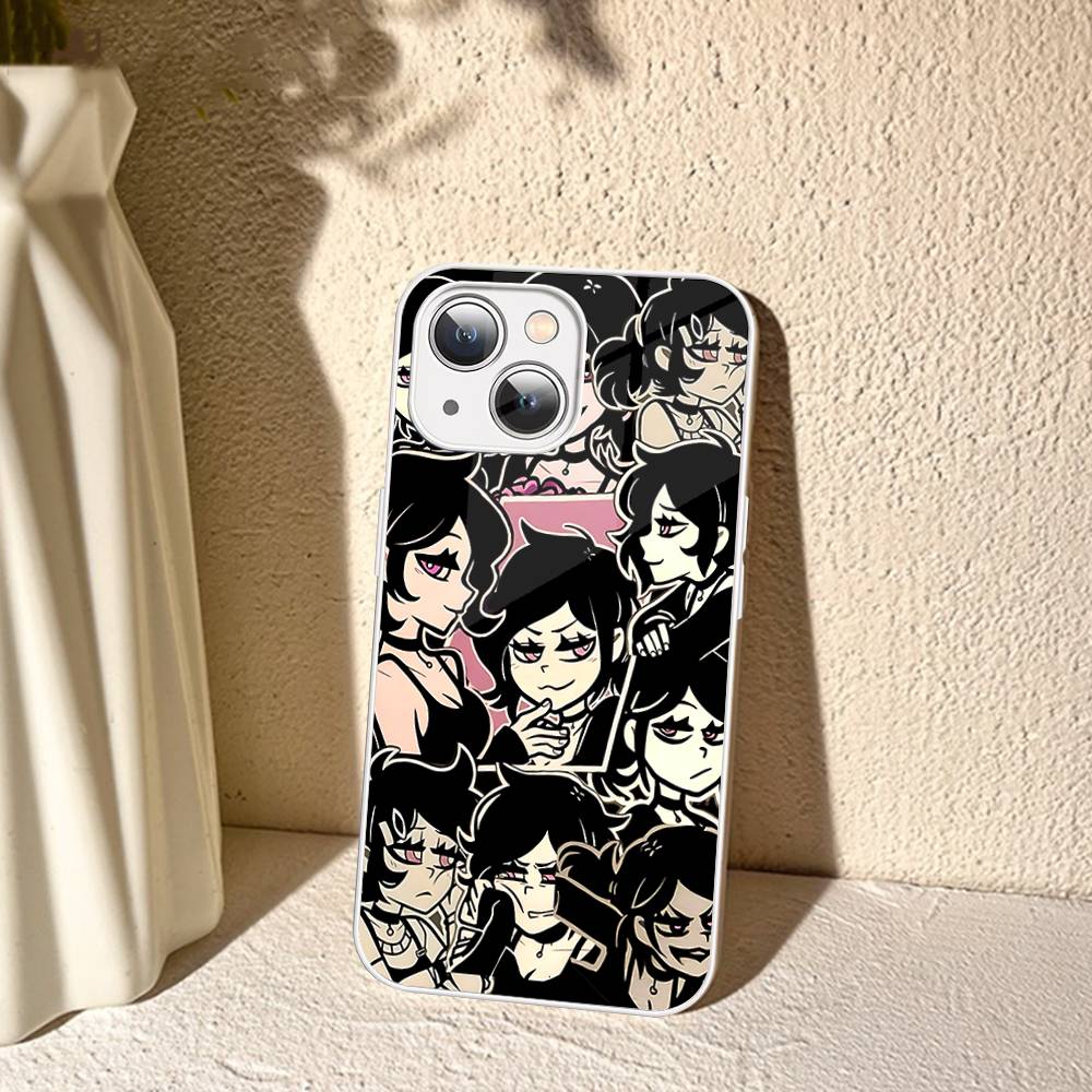 Coffin Of A-Andy And L-Leyley Tempered Glass For Iphone 14 13 12 11 Pro Mini XS MAX 14Plus X XS XR Cover