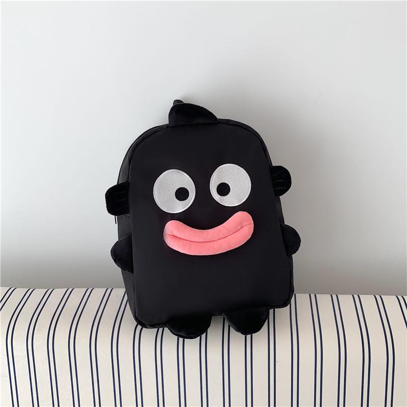 Schoolbag1011 spring new big mouth fish backpack cute Japanese cartoon ugly cute funny schoolbag large capacity backpack female