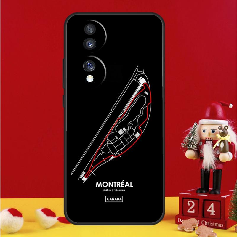 Minimalist F1 Circuit Case For Honor Magic 6 5 Pro 50 70 90 Lite Honor X8b X9b X6 X7 X8 X9 X6a X7a X8a X9a Cover