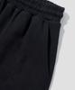 AGOD Side Pleat Curved Sweatpants [Black]