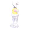 Friendly Easters Rabbit Resins Ornaments for Holiday Decoration and Indoor Display