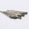 10 Stainless Steel Wire Brushes with A 3mm Handle - Ideal for Rotating Tools, Ideal for Cleaning, Rust Removal and Sanding