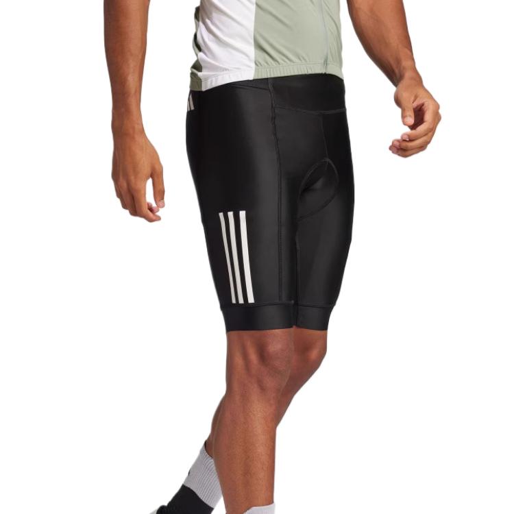 

New Adidas Free Shipping With AdiClub Essentials 3 Stripes Padded Cycling Shorts JD9150 L