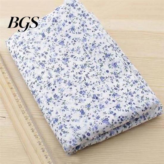 7 Pezzi 25x25cm Patchwork Floreale a Pois Tessuto di Cotone Stoffa Liscia Cucito Fai da Te Trapuntatura
