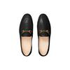 Slip On Loafer With Web Black Leather 631619 CQXM0 1060