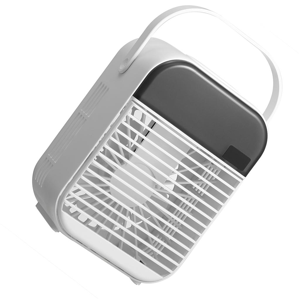 

New Cooling Fan 200ml Water Container Spray Fan Adjustable 4 Wind Electric Air Conditioner Fan Water Spray Air Cooler