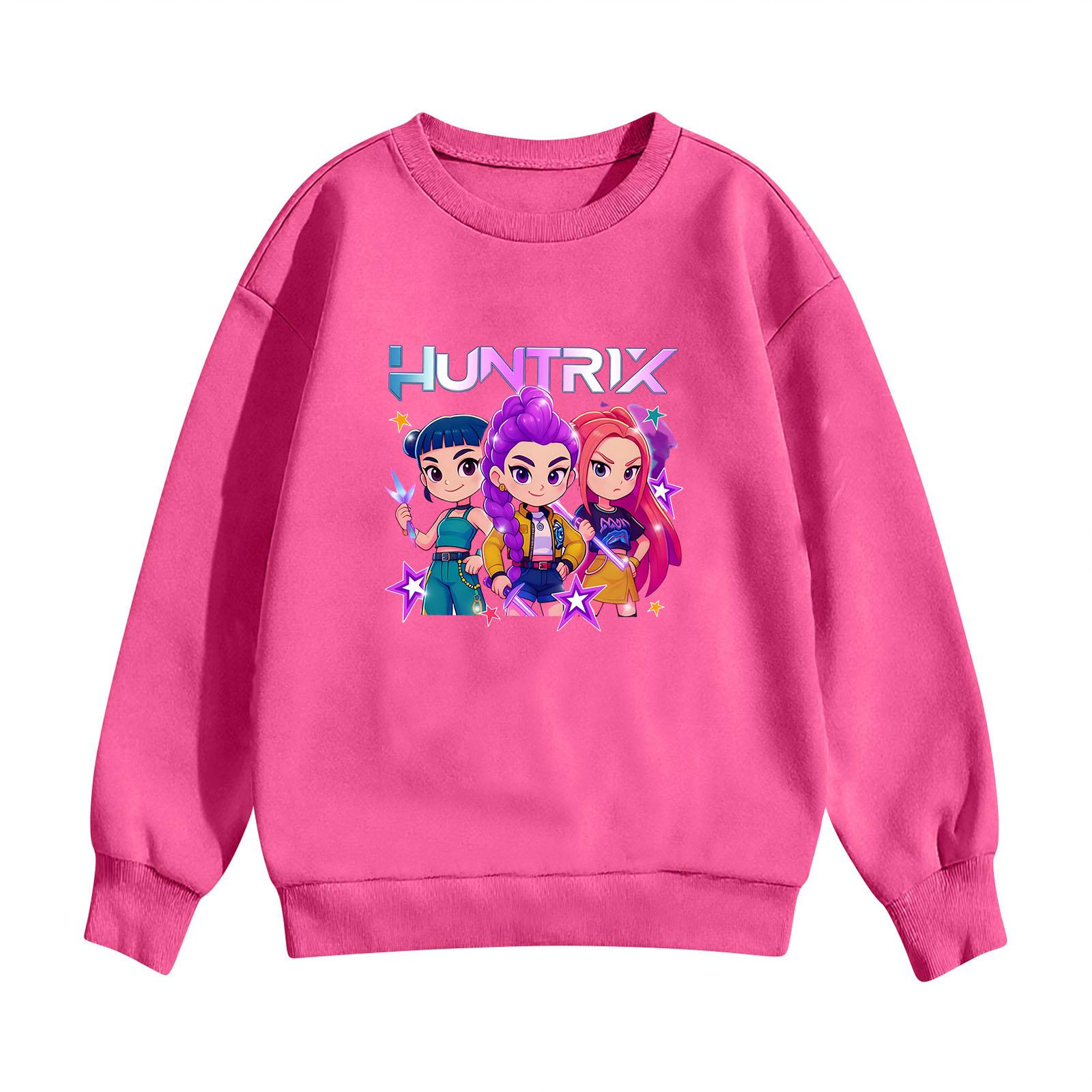 

Детская толстовка с капюшоном для мальчиков и девочек, модная толстовка с длинными рукавами и принтом 150