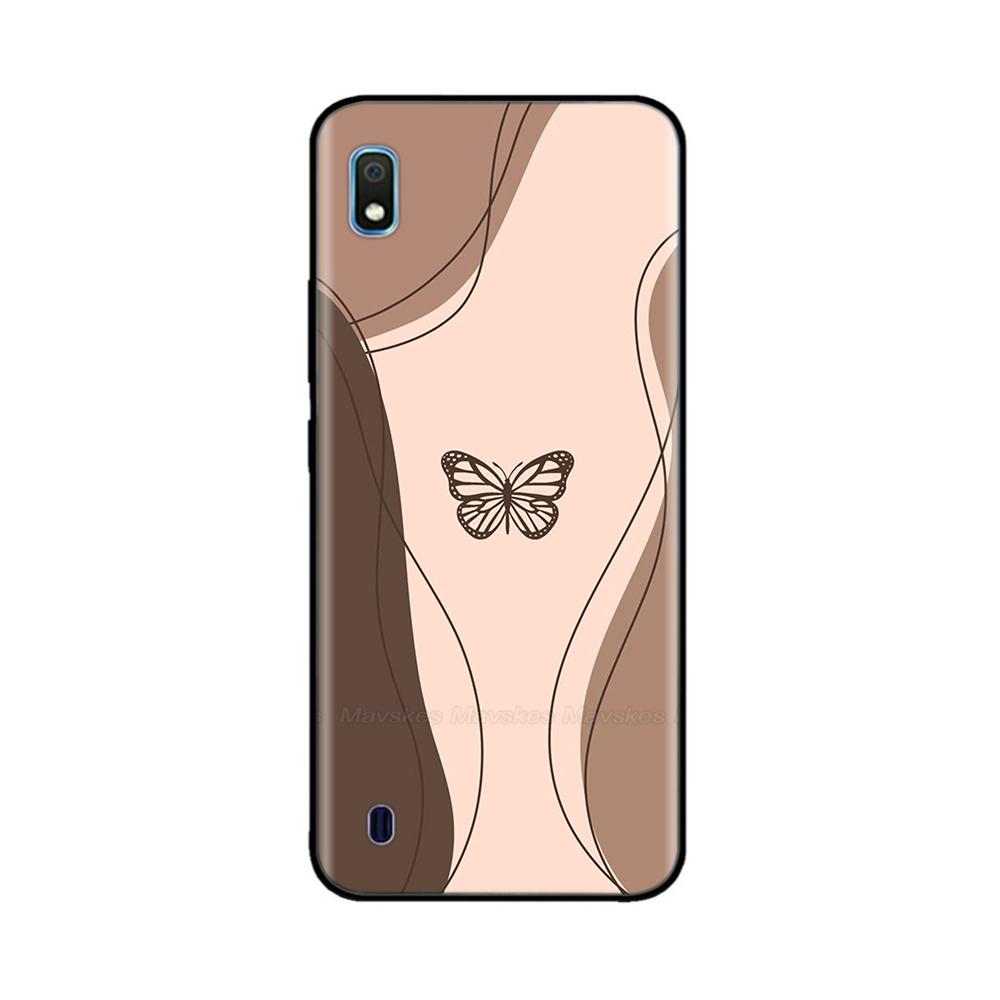 Für Samsung Galaxy A10 Hülle Niedlich Weich Glatt Flüssigsilikon Vollschutz Handyhüllen Für Samsung A10 Hülle A 10 SM-A105F