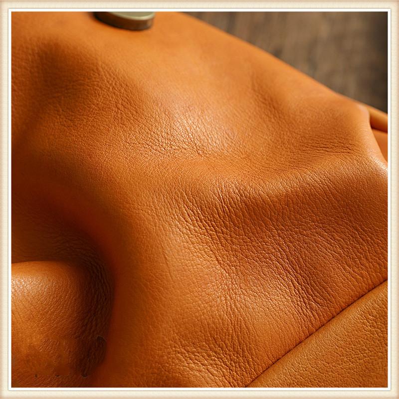 Retro Genuine Leather Women Summer Small Bag 2026 New Simple Leisure Nature Cowhide Female Shoulder & Crossbody Bags