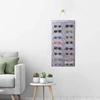 16 Slots Felt Eyeglasses Stand Holder for Sunglasses Glasses Storage Display Hanging Bag Wall Pocket Storage Box Organizer Bags