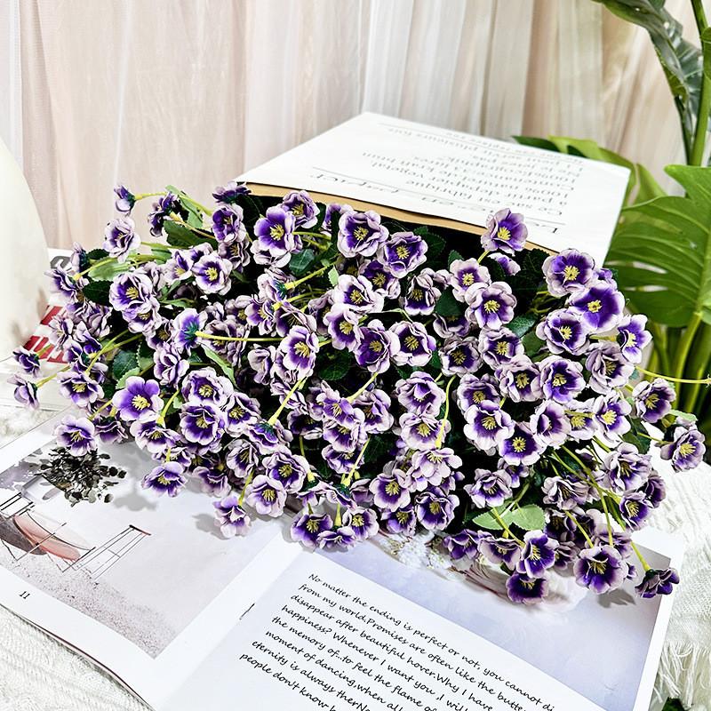 Simulated Plant Chinese Rose Wedding Hotel Restaurant Desktop Props Decoration