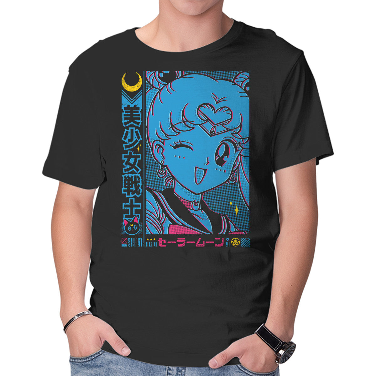 Unisex Crew Neck T-Shirt Pretty Soldier Graphic Short Sleeve Casual Tee XS