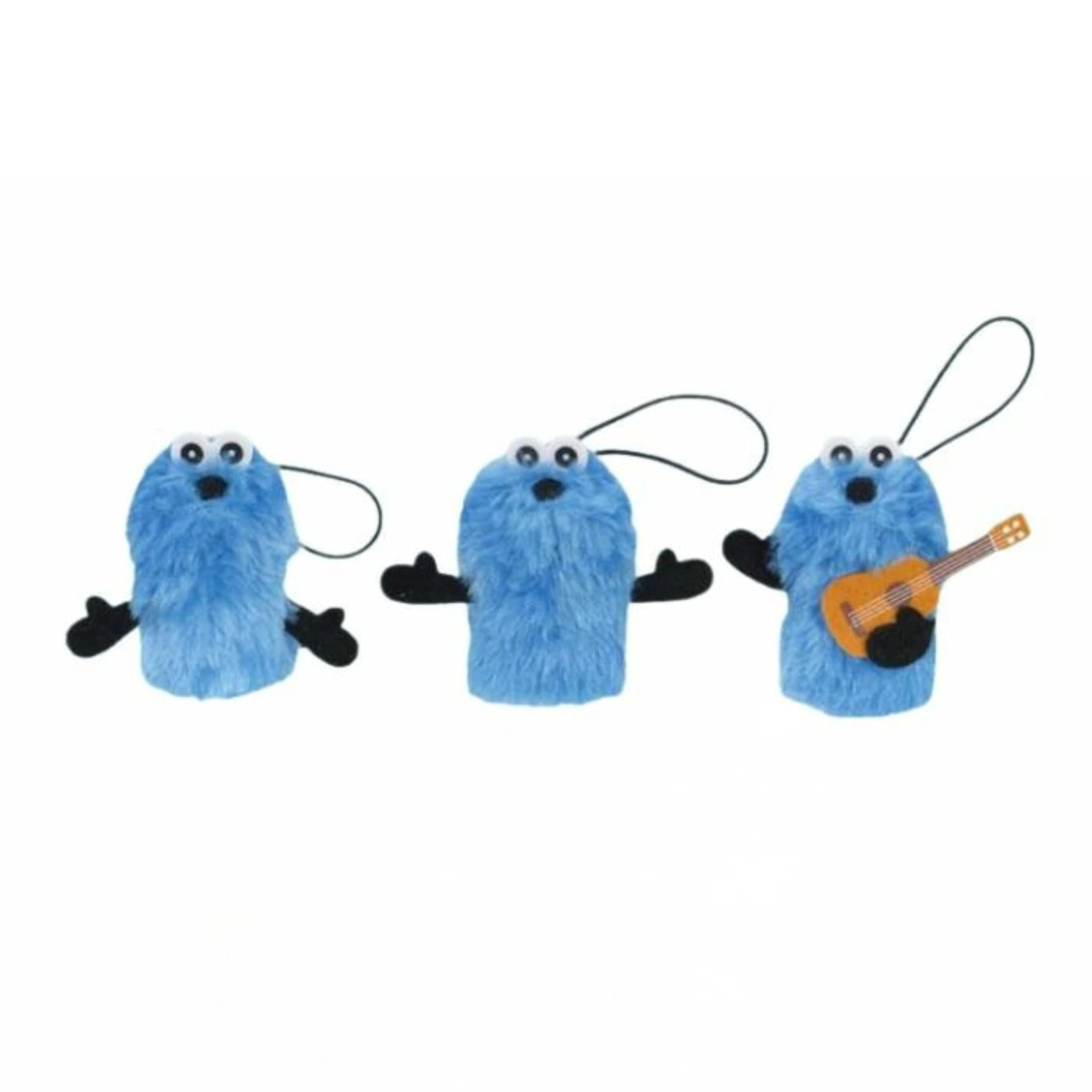 

Sun-Sun Finger Puppet Plush Mascot Sun-Sun Cute Approx. 7cm (Set of 3)