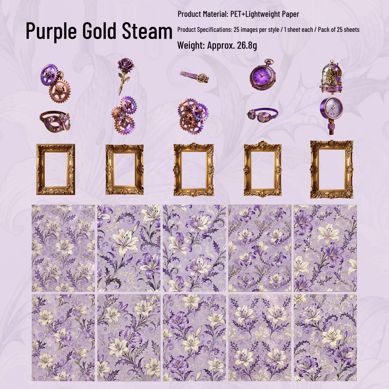 Dark Shadow Mechanical Steam Age Series Pack: 6 Models