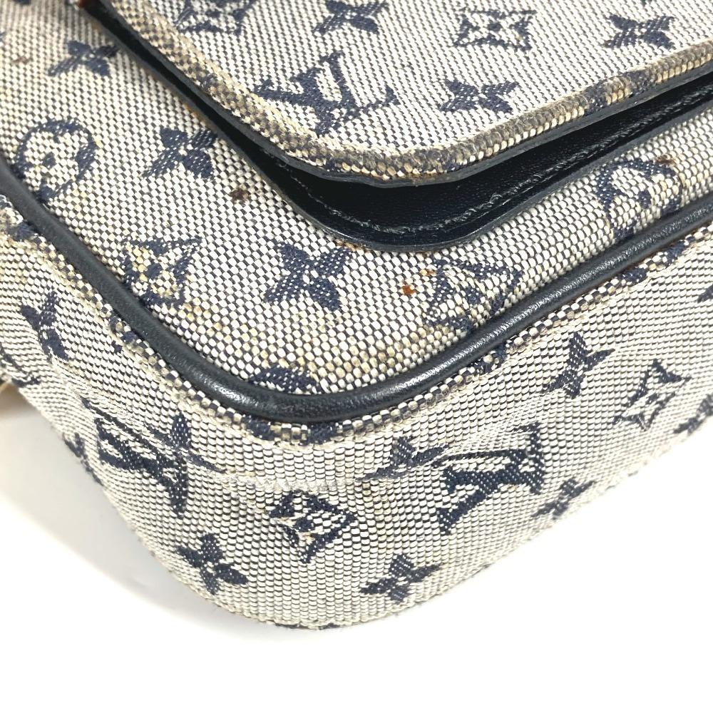 Louis Vuitton M92217 Juliette Pochette Shoulder Bag Monogram Mini Canvas Blue
