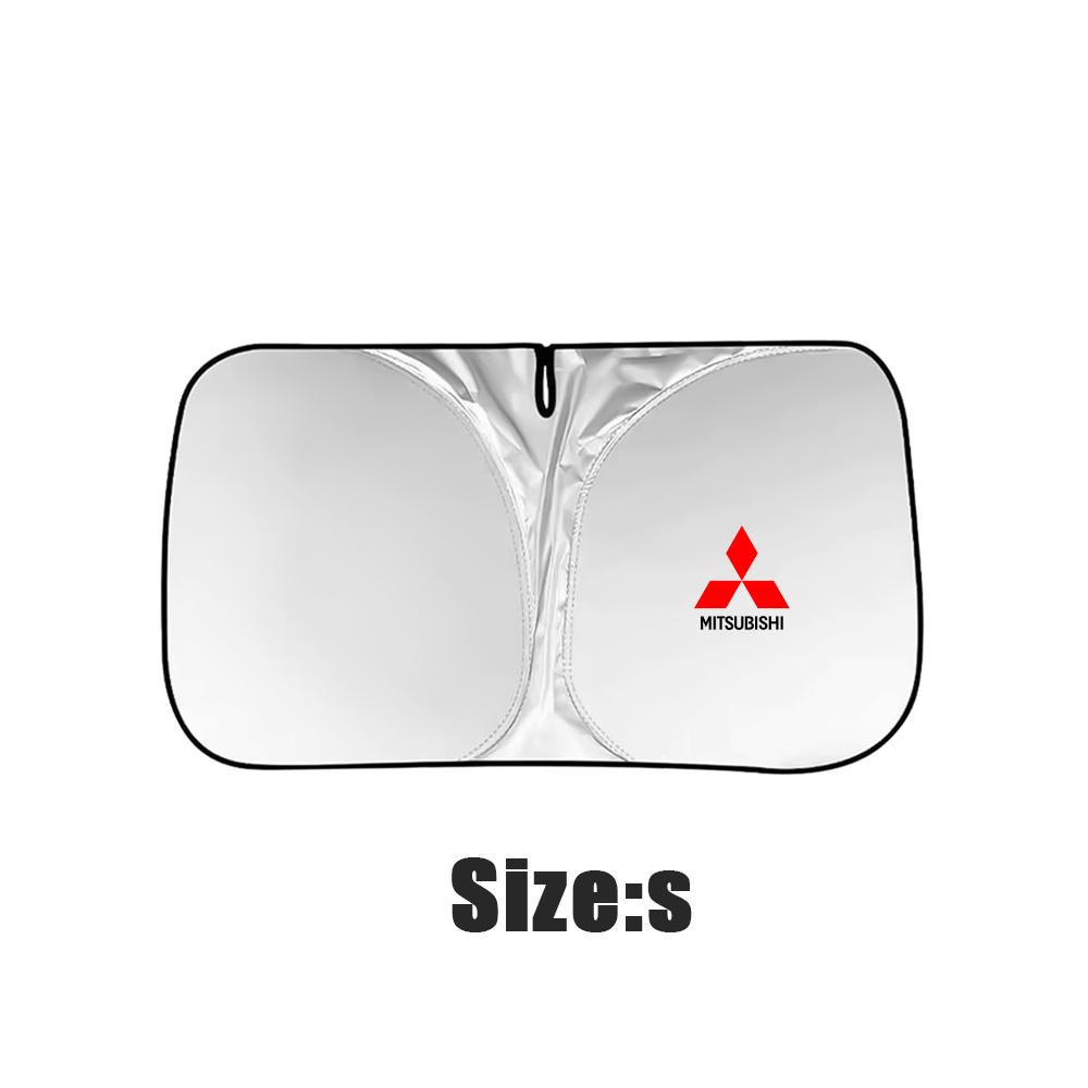 

Car Sunshade Umbrella Windshield Folding Front Parasol Umbrella Type Sun Shade For Mitsubishi 9 Ralliart EX ASX L200 Colt Pajero