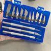 13-Piece Aluminum Carving and Engraving Knife Set for Paper Cutting and Art Modeling